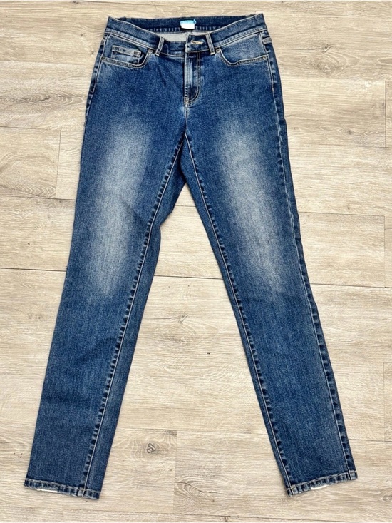 J. McLaughlin Denim - J. McLaughlin Women’s Size 0 Medium Wash Straight Leg Jeans – Classic Fit